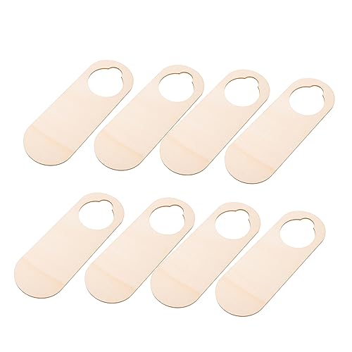 HOODANCOS 10Stücke Türplaketten Holz Leere Hängeschilder zum DIY Gestalten Umweltfreundliche Holzschild für für Zuhause und Bastelprojekte HOODANCOS 10Stücke Türplaketten Holz Leere Hängeschilder zum DIY Gestalten Umweltfreundliche Holzschild für für Zuhause und Bastelprojekte von HOODANCOS