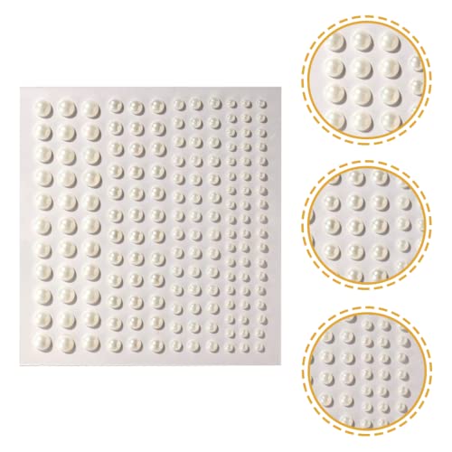 HOODANCOS 12 Blatt Selbstklebende Perlen Aufkleber Face Pearls für Festival Make up Nail Art DIY Gesichtsschmuck Hautfreundlich Klebe Perlen Ohne Rückstände HOODANCOS 12 Blatt Selbstklebende Perlen Aufkleber Face Pearls für Festival Make up Nail Art DIY Gesichtsschmuck Hautfreundlich Klebe Perlen Ohne Rückstände von HOODANCOS