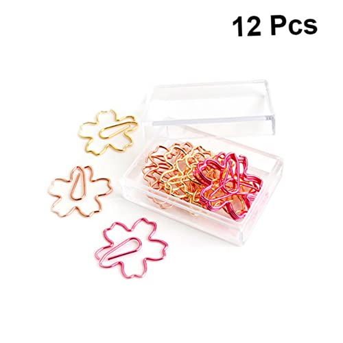 HOODANCOS 12 Stück Kreative Blumenform Büroklammern Bunte Papierclips für Schule Büro und Zuhause Organisieren von Notizen und Fotos Praktische und Elegante Gestaltung HOODANCOS 12 Stück Kreative Blumenform Büroklammern Bunte Papierclips für Schule Büro und Zuhause Organisieren von Notizen und Fotos Praktische und Elegante Gestaltung von HOODANCOS