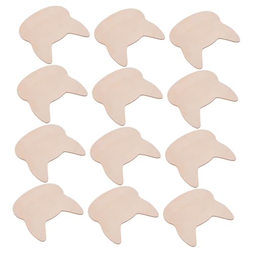 HOODANCOS 12 Stück Leere Katzenkopf-ausschnitte Holz Für Heimwerkerarbeiten, Holzscheiben Zum Bemalen, Für Heimdekoration, Kunstprojekte Für Kinder, Diy-ornamente HOODANCOS 12 Stück Leere Katzenkopf-ausschnitte Holz Für Heimwerkerarbeiten, Holzscheiben Zum Bemalen, Für Heimdekoration, Kunstprojekte Für Kinder, Diy-ornamente von HOODANCOS