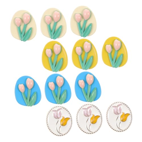 HOODANCOS 12 Stück Teiliges Bunte Metallknöpfe Tulpenform Dekorative DIY Knöpfe aus Langlebiger Zinklegierung Kleine Zarte Knöpfe für Kleidung und Bastelarbeiten Nähzubehör HOODANCOS 12 Stück Teiliges Bunte Metallknöpfe Tulpenform Dekorative DIY Knöpfe aus Langlebiger Zinklegierung Kleine Zarte Knöpfe für Kleidung und Bastelarbeiten Nähzubehör von HOODANCOS