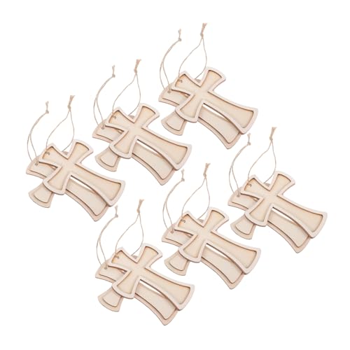 HOODANCOS 12 Stück Unvollendete Holzkreuze zum Bemalen DIY Bastelset für für Heimdekoration Kreative und Religiöse Bastelprojekte HOODANCOS 12 Stück Unvollendete Holzkreuze zum Bemalen DIY Bastelset für für Heimdekoration Kreative und Religiöse Bastelprojekte von HOODANCOS