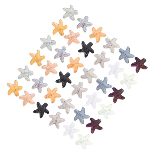 HOODANCOS 120 Stück DIY Seestern Glasperlen für Schmuckherstellung Bastelperlen für Armbänder und Ohrringe für Kreative Projekte und Hautfreundlich HOODANCOS 120 Stück DIY Seestern Glasperlen für Schmuckherstellung Bastelperlen für Armbänder und Ohrringe für Kreative Projekte und Hautfreundlich von HOODANCOS