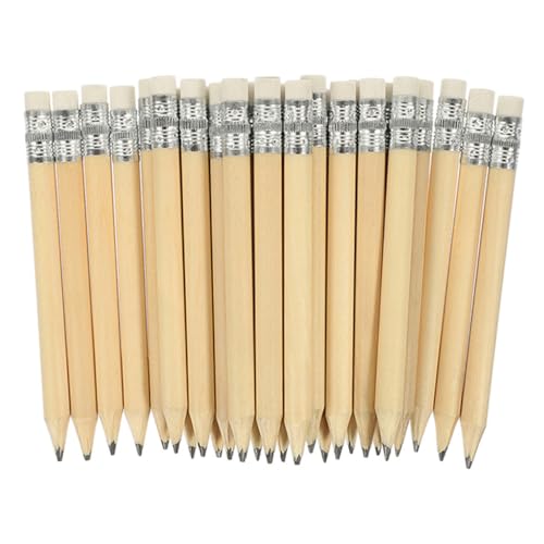 HOODANCOS 120 Stück Kurze Golfbleistifte Holz mit Radiergummi Ergonomisch für Präzises Notieren Golfspieler Veranstalter Vielseitig für Büro Schule und Sport HOODANCOS 120 Stück Kurze Golfbleistifte Holz mit Radiergummi Ergonomisch für Präzises Notieren Golfspieler Veranstalter Vielseitig für Büro Schule und Sport von HOODANCOS