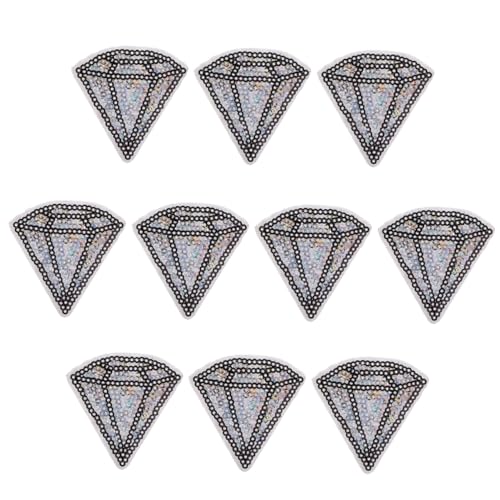 HOODANCOS 12St Banner pailletten sequin shoe charms bescherung sprüpflaster schüssel Aufnäher mit Rautenapplikation Diamant-Stoff-Patches weihnachtsdeko Kleideraufnäher Bekleidungszubehör HOODANCOS 12St Banner pailletten sequin shoe charms bescherung sprüpflaster schüssel Aufnäher mit Rautenapplikation Diamant-Stoff-Patches weihnachtsdeko Kleideraufnäher Bekleidungszubehör von HOODANCOS