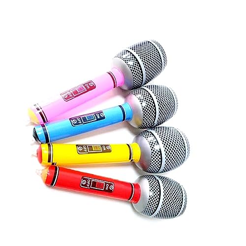 HOODANCOS 12Stücke Aufblasbare Mikrofone für Geburtstagsfeiern Zufälligen Farben für Partygeschenk und Dekoration HOODANCOS 12Stücke Aufblasbare Mikrofone für Geburtstagsfeiern Zufälligen Farben für Partygeschenk und Dekoration von HOODANCOS
