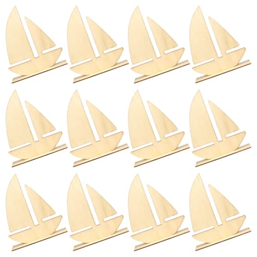 HOODANCOS 12Stücke Unvollendete Holz Segelboot Bastelsets Leere Holzfiguren Gestalten für DIY Projekte für und Dekorationen HOODANCOS 12Stücke Unvollendete Holz Segelboot Bastelsets Leere Holzfiguren Gestalten für DIY Projekte für und Dekorationen von HOODANCOS