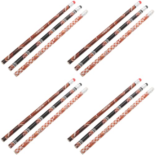 HOODANCOS 12stücke Holzbleistifte Mit Sportmotiven Für Schule Und Skizzieren Radiergummi Für Vielfältige Anwendungsmöglichkeiten HOODANCOS 12stücke Holzbleistifte Mit Sportmotiven Für Schule Und Skizzieren Radiergummi Für Vielfältige Anwendungsmöglichkeiten von HOODANCOS