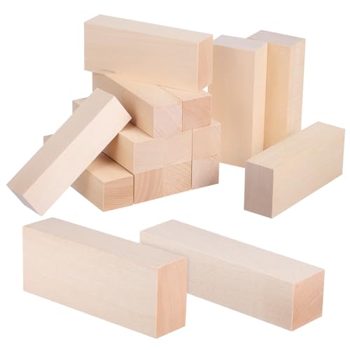 HOODANCOS 14 Stück Streifen Aus Lindenholz Buche Quadratische Linde Wohnkultur Fellstreifen Schnitzen Handwerk Quadratische Dübel Quadrate Lindenholzblöcke Beige HOODANCOS 14 Stück Streifen Aus Lindenholz Buche Quadratische Linde Wohnkultur Fellstreifen Schnitzen Handwerk Quadratische Dübel Quadrate Lindenholzblöcke Beige von HOODANCOS