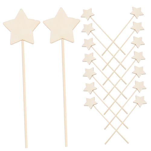 HOODANCOS 15 Stück Zauberstab erste Feenstab DIY leer Stöcke Märchen Handwerk Prinzessin für Feenstäbe selber machen Handbemalungsstab Feenstab-Malstab Partystäbe Zauberstäbe basteln hölzern HOODANCOS 15 Stück Zauberstab erste Feenstab DIY leer Stöcke Märchen Handwerk Prinzessin für Feenstäbe selber machen Handbemalungsstab Feenstab-Malstab Partystäbe Zauberstäbe basteln hölzern von HOODANCOS