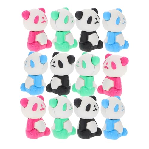 HOODANCOS 16Stücke Cartoon Panda Radiergummi für Lustige Tier Radierer Zufälligen Farben für Schüler und Kindergartenkinder HOODANCOS 16Stücke Cartoon Panda Radiergummi für Lustige Tier Radierer Zufälligen Farben für Schüler und Kindergartenkinder von HOODANCOS