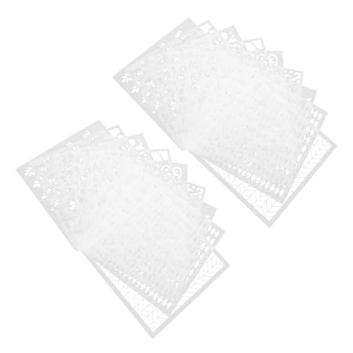 HOODANCOS 18 Stück Doodle-zeichnungsvorlage Malschablonen Schablonen Vorlage Malerei Schablonen Zum Malen Schablonen Ziehen Malvorlagen Wiederverwendbar Wand Kunsthandwerk Das Haustier Weiß HOODANCOS 18 Stück Doodle-zeichnungsvorlage Malschablonen Schablonen Vorlage Malerei Schablonen Zum Malen Schablonen Ziehen Malvorlagen Wiederverwendbar Wand Kunsthandwerk Das Haustier Weiß von HOODANCOS
