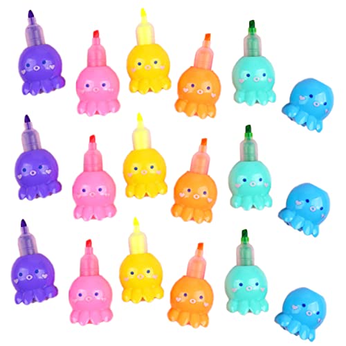 HOODANCOS 18Stücke Teiliges Karton Textmarker für Marker Stifte für Schule und Büro Markieren von Notizen Dokumenten und Scrapbooking HOODANCOS 18Stücke Teiliges Karton Textmarker für Marker Stifte für Schule und Büro Markieren von Notizen Dokumenten und Scrapbooking von HOODANCOS