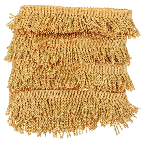 HOODANCOS 1Roll Gedrehte Fransenborte für Diy Projekte Geeignet für Vorhänge Sofas Kleidung und Mehr Langlebiges HOODANCOS 1Roll Gedrehte Fransenborte für Diy Projekte Geeignet für Vorhänge Sofas Kleidung und Mehr Langlebiges von HOODANCOS