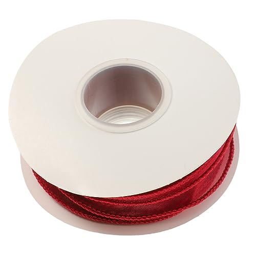 HOODANCOS 1Rolle Brötchen Bouquet DIY Geschenkband Wellenband Weinrot für Floristik Geschenkverpackungen und Bastelprojekte Langlebig und Vielseitig Einsetzbar HOODANCOS 1Rolle Brötchen Bouquet DIY Geschenkband Wellenband Weinrot für Floristik Geschenkverpackungen und Bastelprojekte Langlebig und Vielseitig Einsetzbar von HOODANCOS