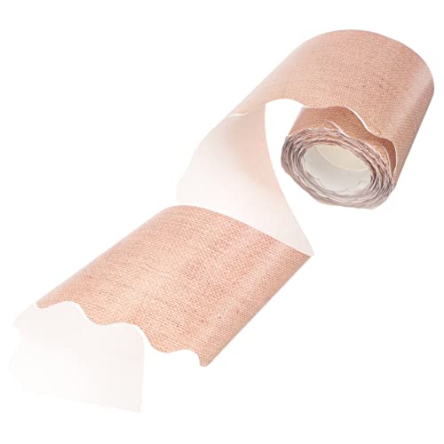 HOODANCOS 1Rolle Bulletin Board Border Aufkleber Selbstklebend für Klassenzimmer und Bastelprojekte mit Exquisiten Baumblattmustern Einfach Anzubringen von HOODANCOS