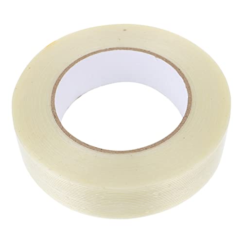 HOODANCOS 1Rolle Heavy Duty Klebeband Hochwertiges Selbstklebendes Verpackungsband für Innen Außen Strapazierfähig Hinterlässt Rückstände für Reparaturen von HOODANCOS