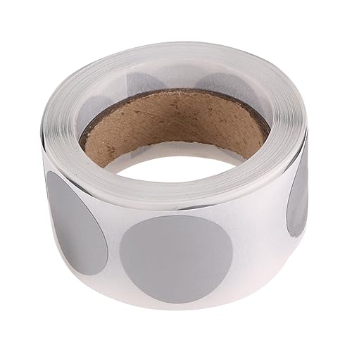 HOODANCOS 1Rolle Runde Selbstklebende Aufkleber für DIY Geschenkaufkleber und Bastelprojekte Ablösbare für Hochzeit von HOODANCOS