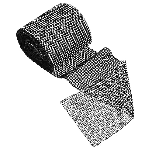 HOODANCOS 1Rolle Strassband Glitzerndes Strassband für Hochzeitsdeko DIY Bastelarbeiten und Partys Zuschneidbar Leicht Anzubringen für Vasen und Tischdekorationen HOODANCOS 1Rolle Strassband Glitzerndes Strassband für Hochzeitsdeko DIY Bastelarbeiten und Partys Zuschneidbar Leicht Anzubringen für Vasen und Tischdekorationen von HOODANCOS