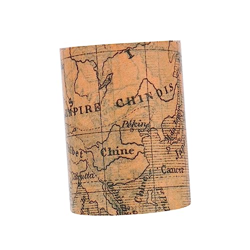 HOODANCOS 1Rolle Weltkarte Washi Tape Multifunktionales DIY Klebeband für Scrapbooking Kunstprojekte und Kreative Dekoration Hinterlässt Rückstände und Ist Leicht Abreißbar von HOODANCOS