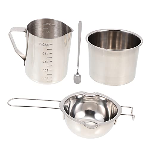 HOODANCOS 1Satz DIY Kerzenherstellung mit Sojawachs Kerzenwachs Schmelzbecher Dochte Zubehör für Duftkerzen Einfach zu Verwenden für Anfänger Geschenkidee HOODANCOS 1Satz DIY Kerzenherstellung mit Sojawachs Kerzenwachs Schmelzbecher Dochte Zubehör für Duftkerzen Einfach zu Verwenden für Anfänger Geschenkidee von HOODANCOS