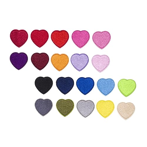 HOODANCOS 1Satz Herz Patches für Kleidung Aufbügelbare Stickerei Patches Herzform für Dekoration von Kleidung Taschen Schuhen HOODANCOS 1Satz Herz Patches für Kleidung Aufbügelbare Stickerei Patches Herzform für Dekoration von Kleidung Taschen Schuhen von HOODANCOS