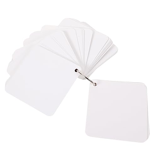 HOODANCOS 1Satz Karteikarten mit Ringen Leere Notizkarten für Schule Studium DIY Projekte für Kreative Lernkarten und Notizen Metallringen HOODANCOS 1Satz Karteikarten mit Ringen Leere Notizkarten für Schule Studium DIY Projekte für Kreative Lernkarten und Notizen Metallringen von HOODANCOS