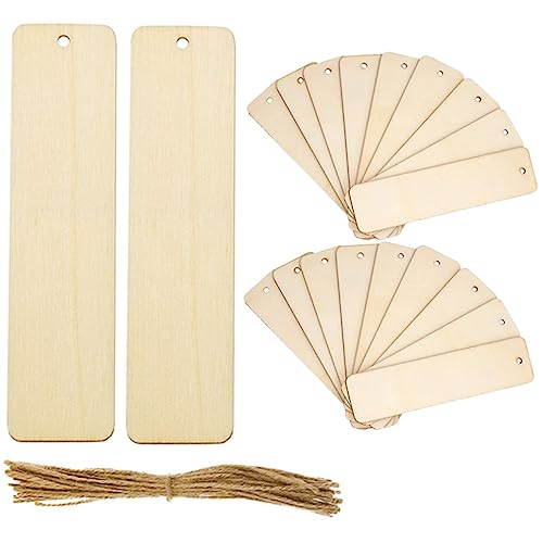 HOODANCOS 1Satz Leere Hölzerne Lesezeichen DIY Holzhandwerksblätter für Individuelles Gestalten zum Basteln und Dekorieren von Lesezeichen für Besondere Anlässe HOODANCOS 1Satz Leere Hölzerne Lesezeichen DIY Holzhandwerksblätter für Individuelles Gestalten zum Basteln und Dekorieren von Lesezeichen für Besondere Anlässe von HOODANCOS