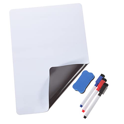 HOODANCOS 1Satz Magnetisches Whiteboard Wiederverwendbare Nachrichtentafel für Kühlschrank Stift und Radiergummi Tragbar für Büro und Zuhause HOODANCOS 1Satz Magnetisches Whiteboard Wiederverwendbare Nachrichtentafel für Kühlschrank Stift und Radiergummi Tragbar für Büro und Zuhause von HOODANCOS