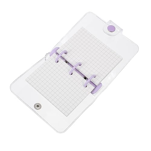 HOODANCOS 1Satz Mini Transparent Notizblock Teiliges Abnehmbares Scrapbook mit Blättern für DIY Projekte Reisen und Hochwertiges und Praktisch von HOODANCOS