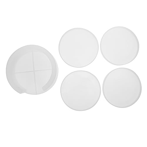 HOODANCOS 1Satz Silikonform für DIY Untersetzer Runde Epoxidharz Gießform mit Halter für Untersetzer Design Einfache Entformung für Dekorationen HOODANCOS 1Satz Silikonform für DIY Untersetzer Runde Epoxidharz Gießform mit Halter für Untersetzer Design Einfache Entformung für Dekorationen von HOODANCOS