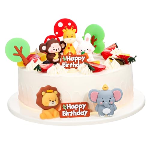 HOODANCOS 1Satz Tierfiguren Kuchendekoration Teiliges Softgummi Deko für Babyparty und Einfache Anwendung für Kreative Kuchendekorationen HOODANCOS 1Satz Tierfiguren Kuchendekoration Teiliges Softgummi Deko für Babyparty und Einfache Anwendung für Kreative Kuchendekorationen von HOODANCOS
