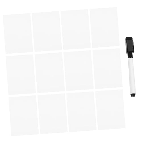 HOODANCOS 1Satz Wiederverwendbare Notizaufkleber Abnehmbar Waschbar Kreative Memo Pads für Notizen und To Do Listen Organizer und Tagebücher Hinterlassen von HOODANCOS