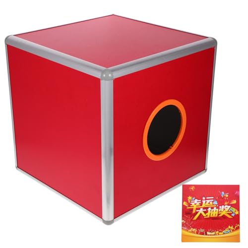 HOODANCOS 1Stück Aluminiumlegierung Lotteriebox für Jahrestagungen Unsichtbares Design Langlebig und Vielseitig Einsetzbar zur Sammlung von Spenden und Durchführung von Verlosungen HOODANCOS 1Stück Aluminiumlegierung Lotteriebox für Jahrestagungen Unsichtbares Design Langlebig und Vielseitig Einsetzbar zur Sammlung von Spenden und Durchführung von Verlosungen von HOODANCOS