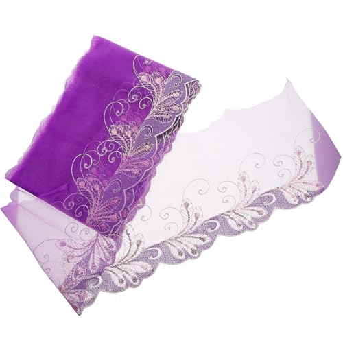 HOODANCOS 1Stück Exquisites Spitzenband Farbigen Pfauenfedern DIY Puppenbekleidung Dekorative Spitze für Puppenzubehör Hautfreundliches für Projekte HOODANCOS 1Stück Exquisites Spitzenband Farbigen Pfauenfedern DIY Puppenbekleidung Dekorative Spitze für Puppenzubehör Hautfreundliches für Projekte von HOODANCOS