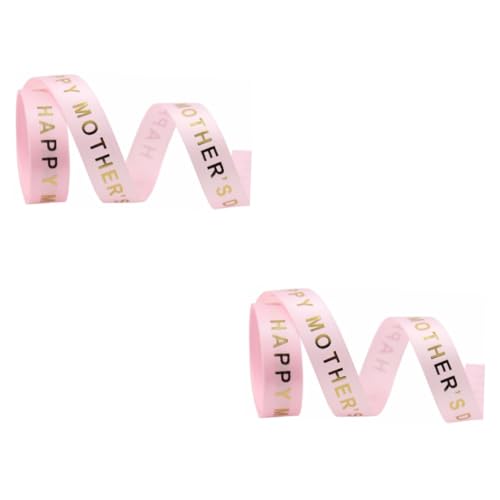 HOODANCOS 2 Rollen Festlicher dekorativer Gürtel breites Muttertagsband sagt Wickelband Muttertagsgeschenk Strauß dekoratives Blumenband Bastelbandbesatz Polyester Rosa HOODANCOS 2 Rollen Festlicher dekorativer Gürtel breites Muttertagsband sagt Wickelband Muttertagsgeschenk Strauß dekoratives Blumenband Bastelbandbesatz Polyester Rosa von HOODANCOS