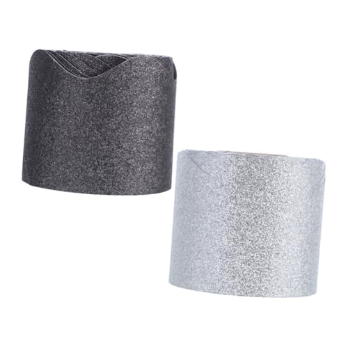 HOODANCOS 2 Rollen Glitzernde Gewellte Pinnwand Bordüre Je Robuste Papierkante für Klassenzimmer und Büro Elegante Funkelnde Dekoration für Tafeln und Anschlagtafeln Vielseitig Einsetzbar HOODANCOS 2 Rollen Glitzernde Gewellte Pinnwand Bordüre Je Robuste Papierkante für Klassenzimmer und Büro Elegante Funkelnde Dekoration für Tafeln und Anschlagtafeln Vielseitig Einsetzbar von HOODANCOS