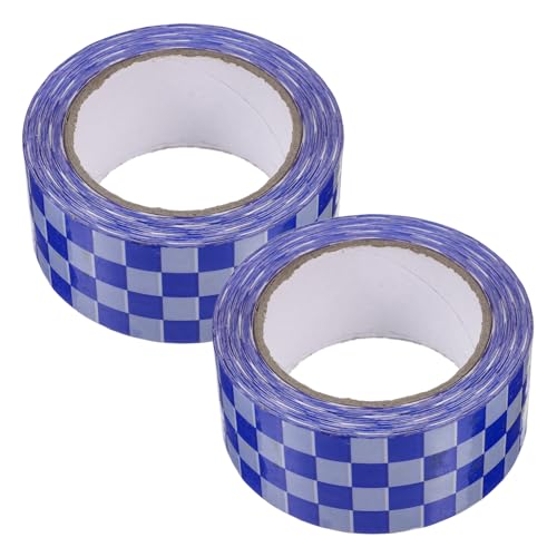 HOODANCOS 2 Rollen Paketband mit Retro Schachbrettmuster Strapazierfähiges Bopp Klebeband Vielseitig für Kartonversiegelung und DIY Dekoration Langlebig Praktische Klebebandrolle für HOODANCOS 2 Rollen Paketband mit Retro Schachbrettmuster Strapazierfähiges Bopp Klebeband Vielseitig für Kartonversiegelung und DIY Dekoration Langlebig Praktische Klebebandrolle für von HOODANCOS