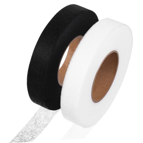 HOODANCOS 2 Rollen doppelseitiges Klebeband Vorhänge säumen Vorhang Bindung Saumklebebänder Zwei-Wege-Klebeband Naht Stoffkleber Saumband Stoffklebstoffe Bügelband für Stoff kein Nähband HOODANCOS 2 Rollen doppelseitiges Klebeband Vorhänge säumen Vorhang Bindung Saumklebebänder Zwei-Wege-Klebeband Naht Stoffkleber Saumband Stoffklebstoffe Bügelband für Stoff kein Nähband von HOODANCOS