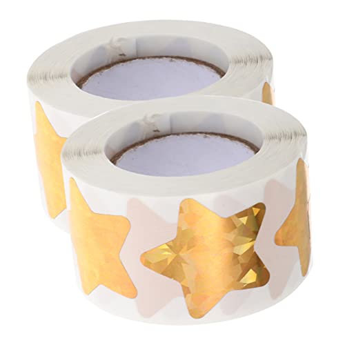 HOODANCOS 2 Rollen siegel aufkleber Hüllversiegelungsaufkleber Aufkleber vorhanden Party-Aufkleber-Dekoration Etiketten Aufkleber niedliche Etikettenaufkleber Kupferplattenaufkleber Golden HOODANCOS 2 Rollen siegel aufkleber Hüllversiegelungsaufkleber Aufkleber vorhanden Party-Aufkleber-Dekoration Etiketten Aufkleber niedliche Etikettenaufkleber Kupferplattenaufkleber Golden von HOODANCOS