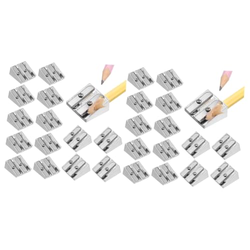 HOODANCOS 2 Sätze Bleistiftspitzer Aus Aluminiumlegierung Bleistiftspitzer Aus Magnesium Survival Taschen Bleistiftspitzer Doppelloch Bleistiftspitzer Elektrischer 20 Stück * 2 HOODANCOS 2 Sätze Bleistiftspitzer Aus Aluminiumlegierung Bleistiftspitzer Aus Magnesium Survival Taschen Bleistiftspitzer Doppelloch Bleistiftspitzer Elektrischer 20 Stück * 2 von HOODANCOS
