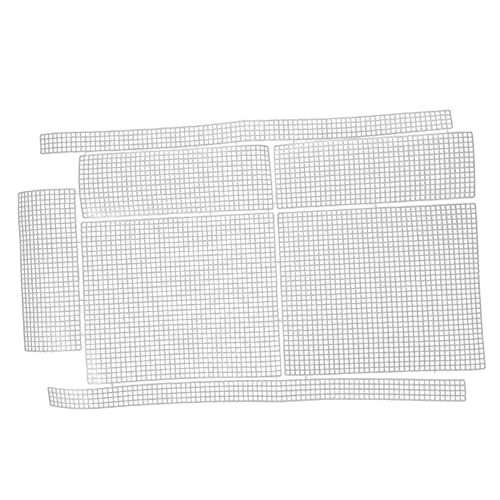 HOODANCOS 2 Sätze DIY Woven Bag Sheets Mesh Kunststoff für Handtaschen und Stickerei Leicht Zuschneidbar für Kreative Projekte und Bastelarbeiten HOODANCOS 2 Sätze DIY Woven Bag Sheets Mesh Kunststoff für Handtaschen und Stickerei Leicht Zuschneidbar für Kreative Projekte und Bastelarbeiten von HOODANCOS