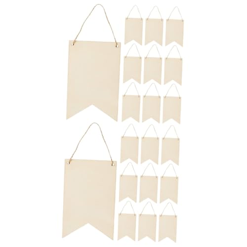 HOODANCOS 2 Sätze Fahnenanhänger Hängend Basteln Stichworte Schmücken Aufhänger Holzschild Zum Aufhängen Leer Holzschild Leer Leere Schilder Für Das Handwerk Außenschild Leer 10 Stück * 2 HOODANCOS 2 Sätze Fahnenanhänger Hängend Basteln Stichworte Schmücken Aufhänger Holzschild Zum Aufhängen Leer Holzschild Leer Leere Schilder Für Das Handwerk Außenschild Leer 10 Stück * 2 von HOODANCOS