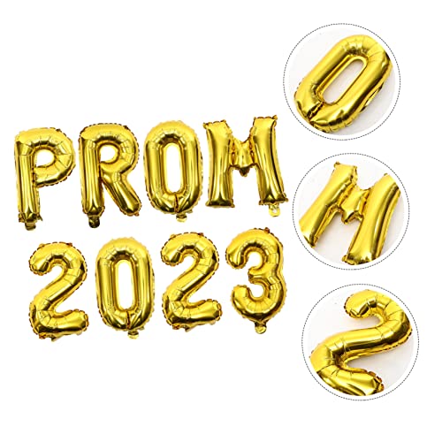 HOODANCOS 2 Sätze Graduation Party Folienballons Dekorative Ballons Prom Abschlussfeier Innen Außen Geeignet Leichte Aluminiumfolie Ballons für Stilvolle Partydekoration von HOODANCOS