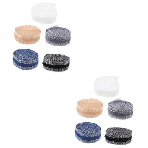HOODANCOS 2 Sätze Hosenaufkleber Klebeband Selbstklebend Säumen Saumband Für Hosen Reparatur Saumklebeband Fixierband Für Stoff Kleidungsdekor Jeans-patch Diy Liefert Polyester 5 Rollen * 2 von HOODANCOS