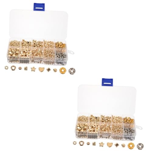 HOODANCOS 2 Sätze Loser Perlensatz Armbänder Bausätze Spacer Armband Herstellung Kit Perlen Klein Gold Gefüllte Perlen Reiz Abstandsperlen Aus Gold Harz 1240 Stück * 2 HOODANCOS 2 Sätze Loser Perlensatz Armbänder Bausätze Spacer Armband Herstellung Kit Perlen Klein Gold Gefüllte Perlen Reiz Abstandsperlen Aus Gold Harz 1240 Stück * 2 von HOODANCOS