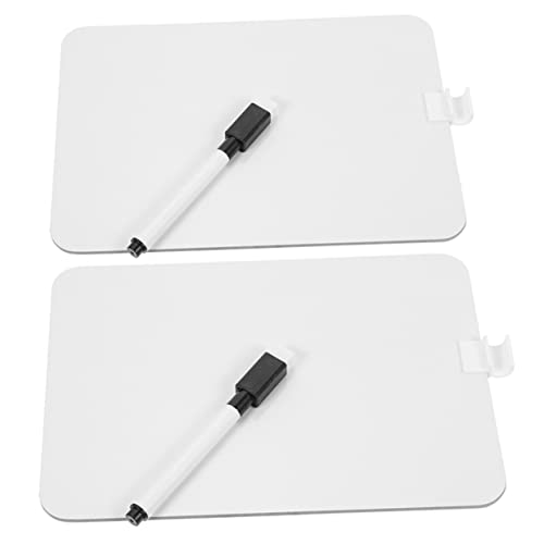 HOODANCOS 2 Sätze Mini Whiteboard für Teiliges Beidseitiges Abwischbares Zeichenbrett Geeignet für Kreative Aktivitäten und Frühkindliche Fördert die Fantasie und Motorik HOODANCOS 2 Sätze Mini Whiteboard für Teiliges Beidseitiges Abwischbares Zeichenbrett Geeignet für Kreative Aktivitäten und Frühkindliche Fördert die Fantasie und Motorik von HOODANCOS