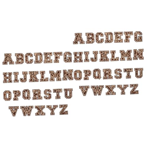 HOODANCOS 2 Sätze Pflaster Mit Leoparden Muster Flicken Für Bekleidung Farbige Kleidungsflecken Wärmeübertragung Buchstaben Kleine Flecken Flicken Aufbügeln Flanell Light Brown 26 Stücke * 2 HOODANCOS 2 Sätze Pflaster Mit Leoparden Muster Flicken Für Bekleidung Farbige Kleidungsflecken Wärmeübertragung Buchstaben Kleine Flecken Flicken Aufbügeln Flanell Light Brown 26 Stücke * 2 von HOODANCOS