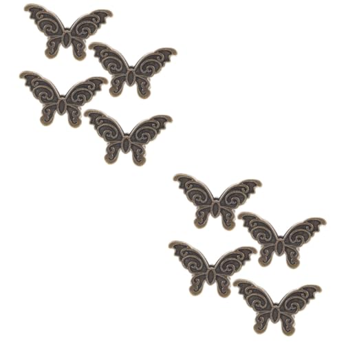 HOODANCOS 2 Sätze Schmetterlingsclip Clips Veranstalter Multipack Groß Gold Kleine Papierklammern Foto Büroklammern Schmetterling-tagebuch-clip Hand-büroklammer Zinklegierung 4 Stück * 2 HOODANCOS 2 Sätze Schmetterlingsclip Clips Veranstalter Multipack Groß Gold Kleine Papierklammern Foto Büroklammern Schmetterling-tagebuch-clip Hand-büroklammer Zinklegierung 4 Stück * 2 von HOODANCOS