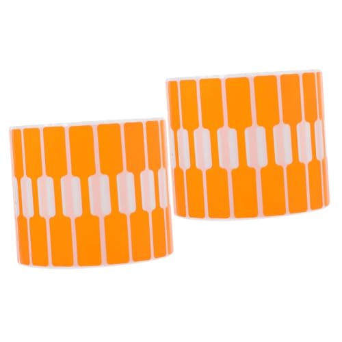 HOODANCOS 2 Sätze Schmucketiketten Markierung Schild Handgemacht Mit Farbig Aufkleber Für Die Verpackung Aufkleber Für Armbänder Verpackungsaufkleber Schmuck Tag Papier Orange 2000 Stück * 2 HOODANCOS 2 Sätze Schmucketiketten Markierung Schild Handgemacht Mit Farbig Aufkleber Für Die Verpackung Aufkleber Für Armbänder Verpackungsaufkleber Schmuck Tag Papier Orange 2000 Stück * 2 von HOODANCOS